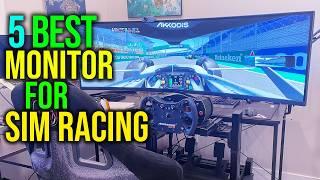 Top 4: Best Monitor for Sim Racing in 2024 - The  Best Monitor for Sim Racing [Reviews]