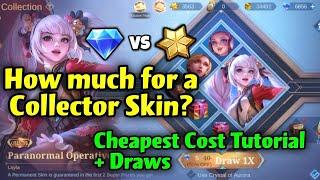 COLLECTOR SKIN CHEAPEST COST TUTORIAL!LAYLA COLLECTOR SKIN DRAW️