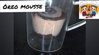 HOW TO MAKE OREO MOUSSE | THE EPICURE CLUB !