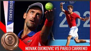 Novak Djokovic vs Pablo Carreno Busta - Tennis Bronze Medal Match | Tokyo Olympics 2021 [Full Match]