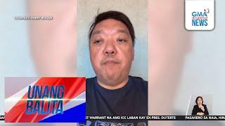 Atty. Roque – Ang report na umabot sa akin, ang arrest warrant vs. FPRRD ay para... | Unang Balita