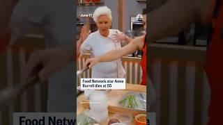Chef Anne Burrell dies at 55