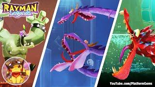 Rayman Legends - All Monster Chases (All Chase Levels) [1080p]