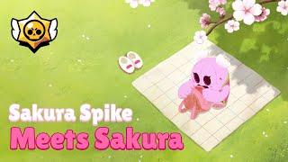 Brawl Stars: Sakura Spike Meets Sakura!