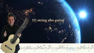 Welcome On Earth by Klaus Schindler (version for 10 string guitar)