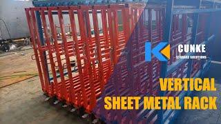 Sheet Metal Storage Solutions - CK vertical sheet metal rack