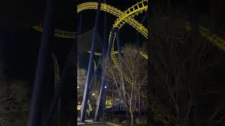 Last time we will see Nighthawk? @CarowindsPark  #fyp #northcarolina #carowinds #rollercoaster