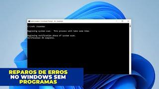 Corrigir Erros no Windows pelo CMD