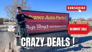 SPENDING 1000$ AT A CLOSING STORE! (ADVANCED AUTO PARTS)