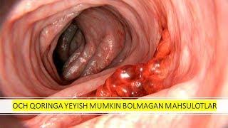 Och Qoringa yeyish mumkin bolmagan mahsulotlar