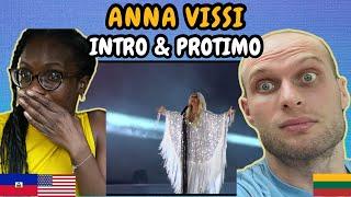 REACTION TO Anna Vissi - Intro & Protimo (Live at Kallimarmaro) | FIRST TIME WATCHING