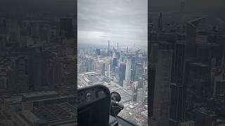 Helicopter ride over New York