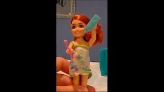 Silly Teeth Brushing! New Barbie Toy Channel.