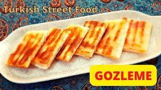 Phyllo with Chechil Cheese | How to Make GOZLEME at Home