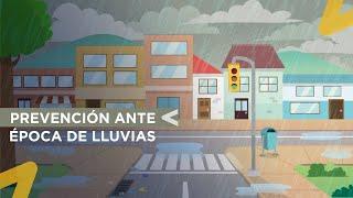 Prevención ante época de lluvias