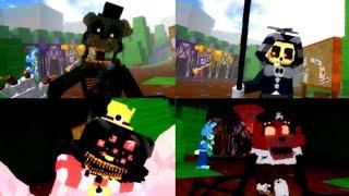 How to get All FrightFest 2k24 Badges + showcase in Return to animatronica | fnaf World rpg | Roblox