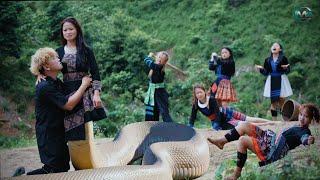 Nkauj Nab Dawb - part 36 - With snake song // Hmoob film