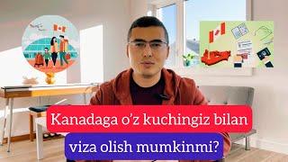 Hech qanday firmalar yoki advokat yordamisiz o’z harakatingiz orqali Kanadaga viza olish mumkinmi?