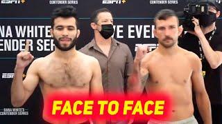 Муин Гафуров vs Чад Анхелигер мухорибаи ру ба ру FACE TO FACE DWCS