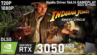 Indiana Jones and the Great Circle | RTX 3050 Laptop | 5600H | 2x8GB | Gameplay Multi Settings