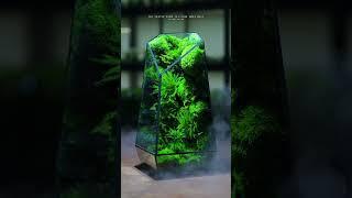 Masterpiece Desk Terrarium Inspired by Malaysia's Mystical Forest | Calming Botanical Art