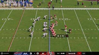 Madden NFL 25 | Buffalo Bills vs San Francisco 49ers | Round 13 | Gameplay PS5