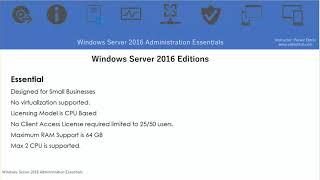 Windows Server 2016 Editions