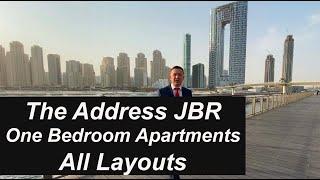 Address JBR | One Bedroom | All 4 layouts