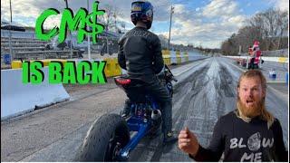 Chris Moore Mafia first pass since crash, on Big Kountry 200+ hp CBR 1000 / Honda goes faster