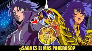 ¿SAGA es el Dorado mas PODEROSO? ¿Mas Fuerte que Kanon?  Análisis Saint Seiya Saga de Hades Ova 4