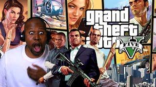 This Game is Crazy |  First Time Playing GTA 5