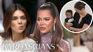 Kendall Jenner Has Baby Fever & Decides To Babysit Kim & Khloé Kardashian's Kids | KUWTK