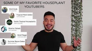 My Favorite Houseplant Youtubers