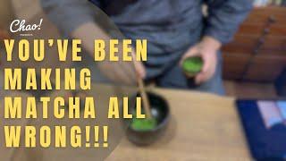 HOW TO MAKE AUTHENTIC MATCHA TEA - THE JAPANESE WAY