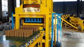 QT5 10 SUPER automatic interlocking clay brick making  machine for Southeast Asia