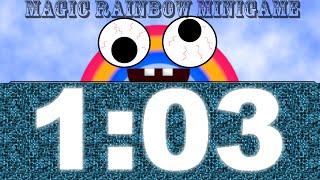 Chica's Magic Rainbow Minigame - Deathless Victory in 1:03