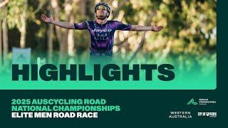 Elite Men Road Race - Highlights | 2025 AusCycling Road National Championships