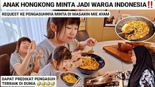 LAHAP‼️ANAK HONGKONG REQUEST MAKAN MIE AYAM‼️MINTA JADI WARGA NEGARA INDONESIA‼️