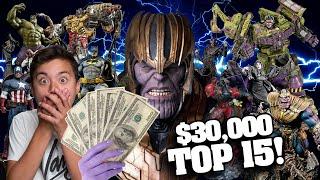 HOW I SPENT MY ALLOWANCE!!! TOP 15 Statue Pre-Orders - $30,000 of Marvel, DC & Transformers!