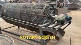 rotary screen,trommel screen,drum screen