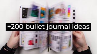 Bullet journal ideas MARATHON  +200 ideas for your bujo