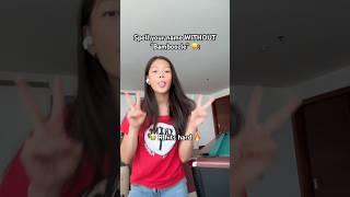 Spell your name without: “BAMBOOZLE”  #shorts #fyp #youtubeshorts #viral #dance