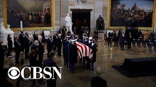 Harry Reid lies in state in the U.S. Capitol Rotunda | full video