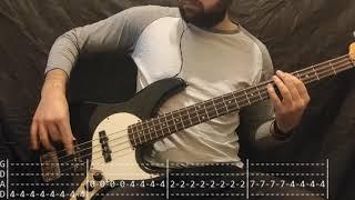 Linkin Park - Bleed It Out Bass Cover (Tabs)