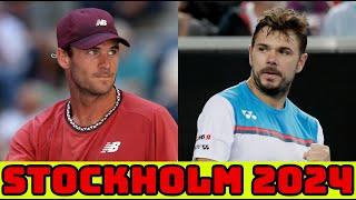 Stan Wawrinka vs Tommy Paul .. Full Match Highlights .. SF .. Stockholm 2024