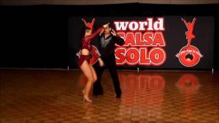 World Salsa Solo 2015 – Semi Pro Partnered Salsa Cabaret Couples - Hazem Mohamed & Amanda Cotter
