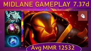 ⭐ 7.37d Ember Spirit |K+A-D - 39 KP - 79%| Mid Gameplay - Dota 2 Top MMR