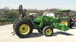 2015 John Deere 4105 Tractor w/ Loader! Nice! Pre-Emission! For Sale by Mast Tractor Sales