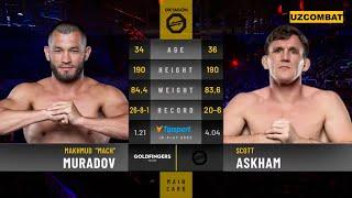 DAXSHAT JANG ! MAKHMUD MURADOV VS SCOOT ASKHAM 22.09.2024