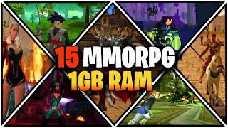 ⭐15 MEJORES MMORPG para PC de BAJOS RECURSOS!  Juega con solo 1GB de RAM!